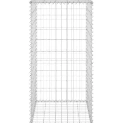 Gabion-kivikori kansilla galvanoitu teräs 60x50x100 cm