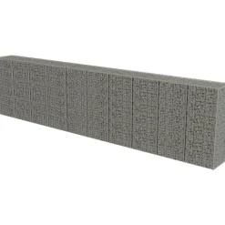 Gabion-kivikori kansilla galvanoitu teräs 600x50x150cm