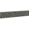 Gabion-kivikori kansilla galvanoitu teräs 300x30x50 cm