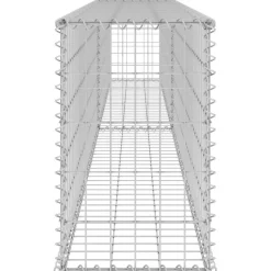 Gabion-kivikori kansilla galvanoitu teräs 300x30x50 cm