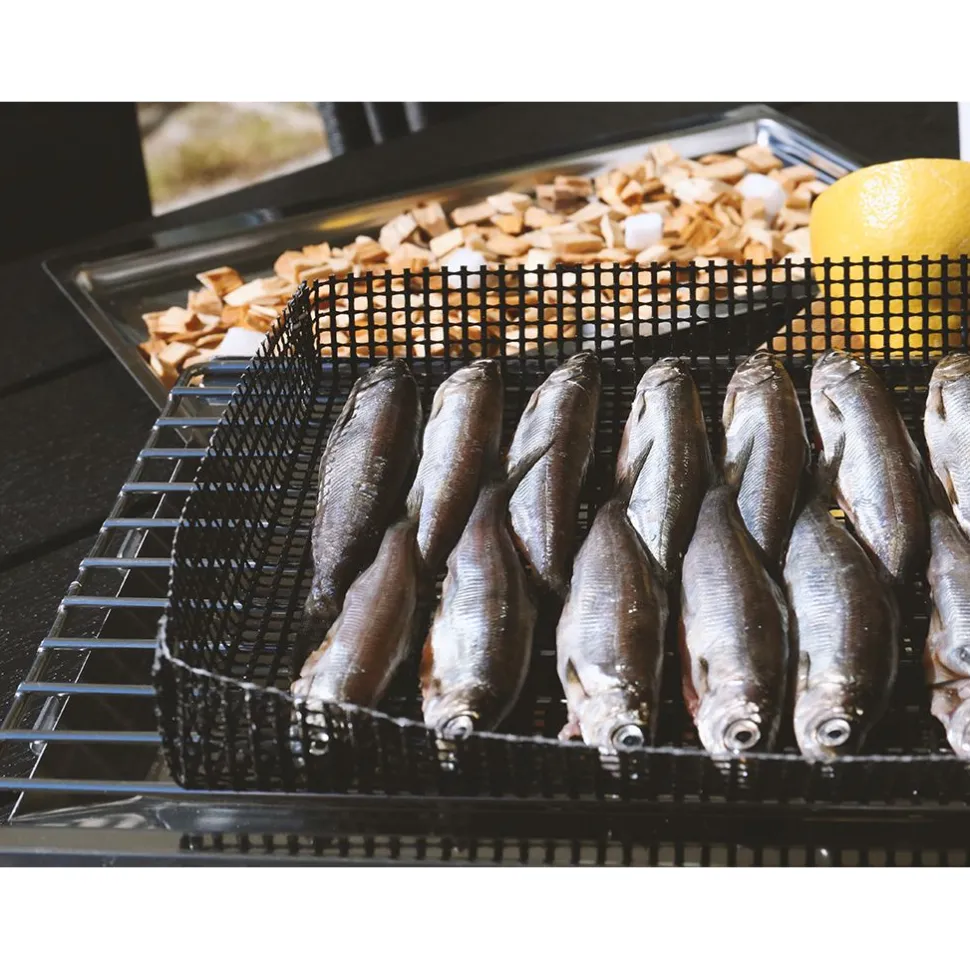 Grilli-/savustuskori Muurikka 20x30 cm