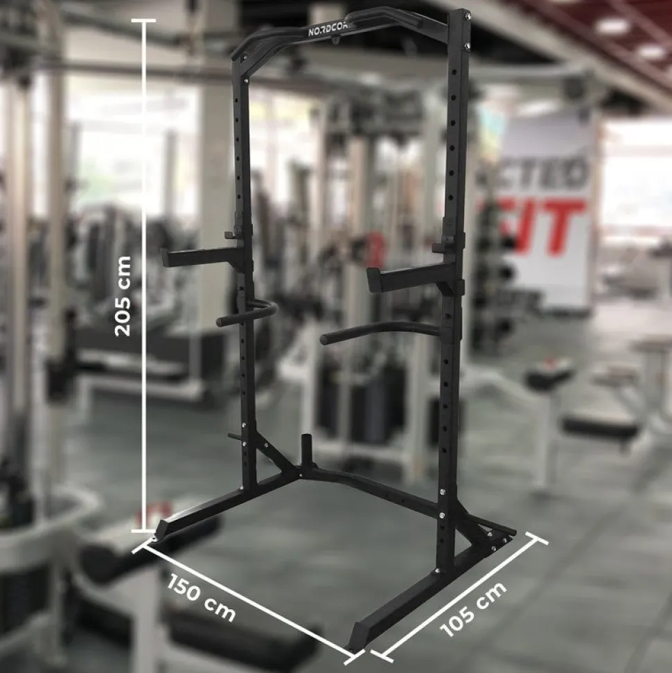 Half rack Kyykkyteline Nordcore Core 150x105x205cm