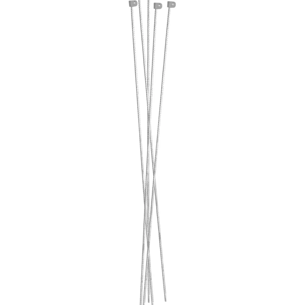 Harjaterästolppa Hortus harmaa 10mm suojus 145cm harmaa (10kpl)