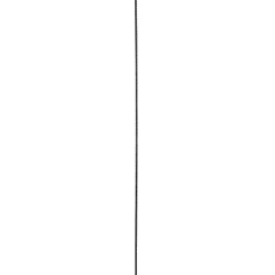 Harjaterästolppa Hortus musta 10mm suojus 145cm musta (10kpl)