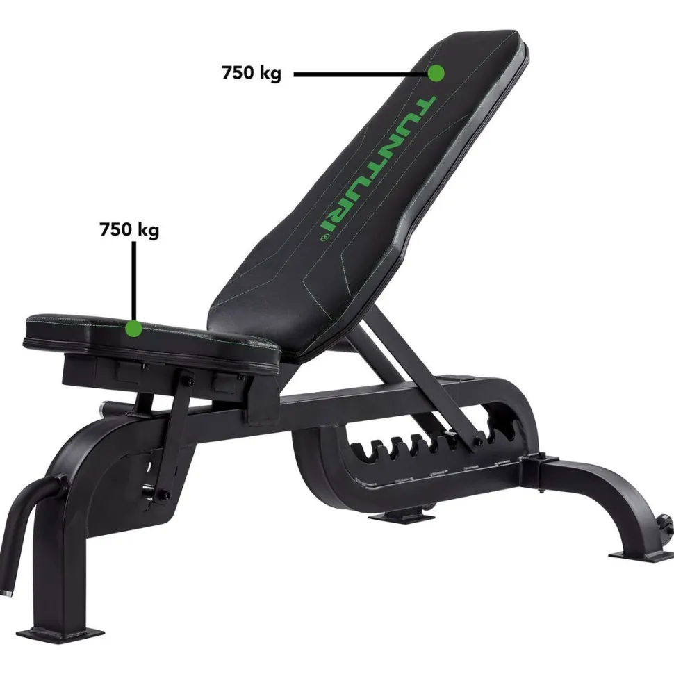 Harjoittelupenkki Tunturi UB90 Pro Utility Bench max. 300 kg