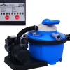 Hiekkasuodatinpumppu ajastimella 450 w 25 l