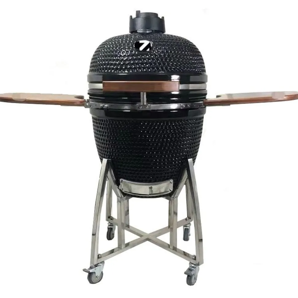 Hiiligrilli BlackFlame Kamado 18", musta
