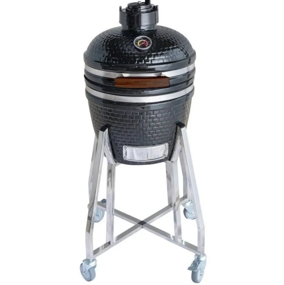 Hiiligrilli BlackFlame Kamado 16", musta