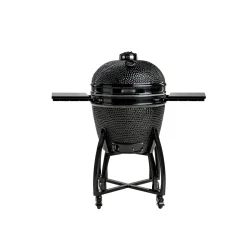 Hiiligrilli Dreamfire Hoovi Kamado, grillaustelineella, musta