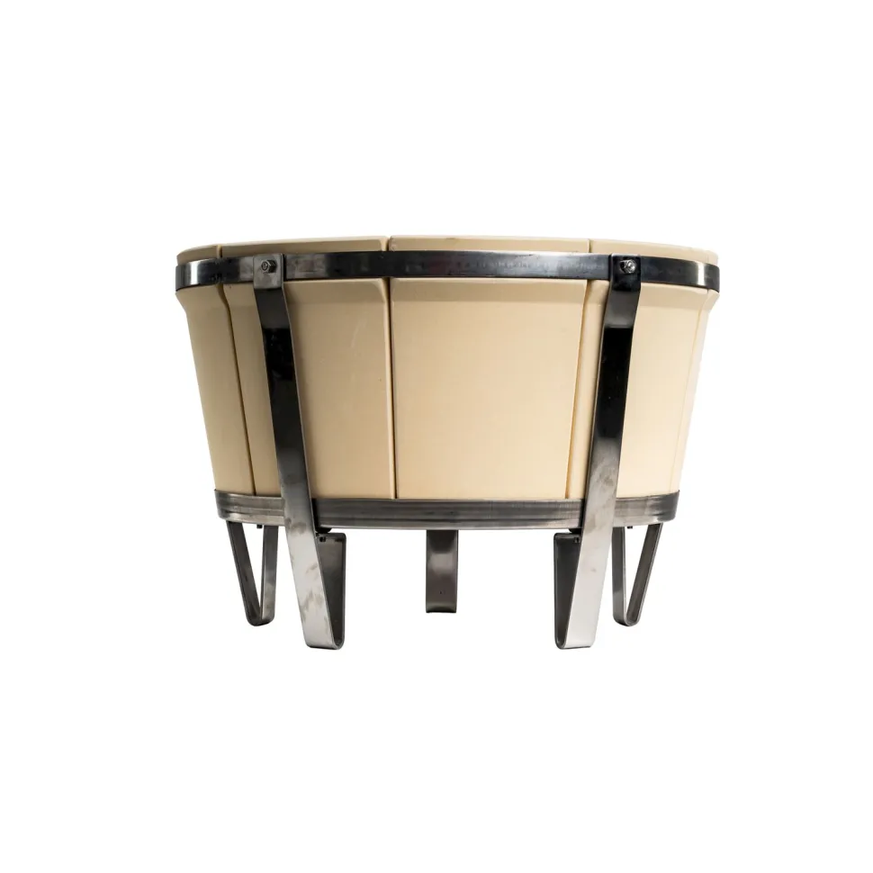 Hiiligrilli Dreamfire Hoovi Kamado, grillaustelineella, musta
