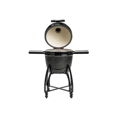 Hiiligrilli Dreamfire Hoovi Kamado Large, grillaustelineella, musta