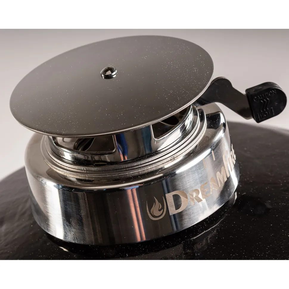 Hiiligrilli Dreamfire Kamado Comfy, musta