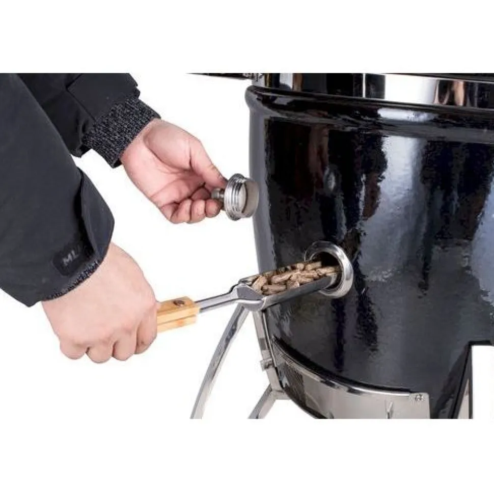 Hiiligrilli Dreamfire Kamado Smokey II, musta