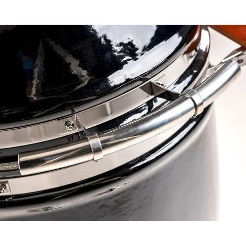 Hiiligrilli Dreamfire Kamado Smokey II, musta