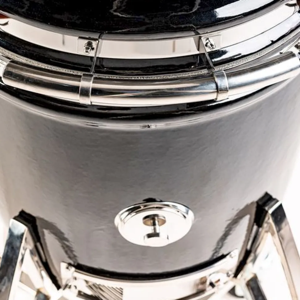 Hiiligrilli Dreamfire Kamado Smokey II, musta