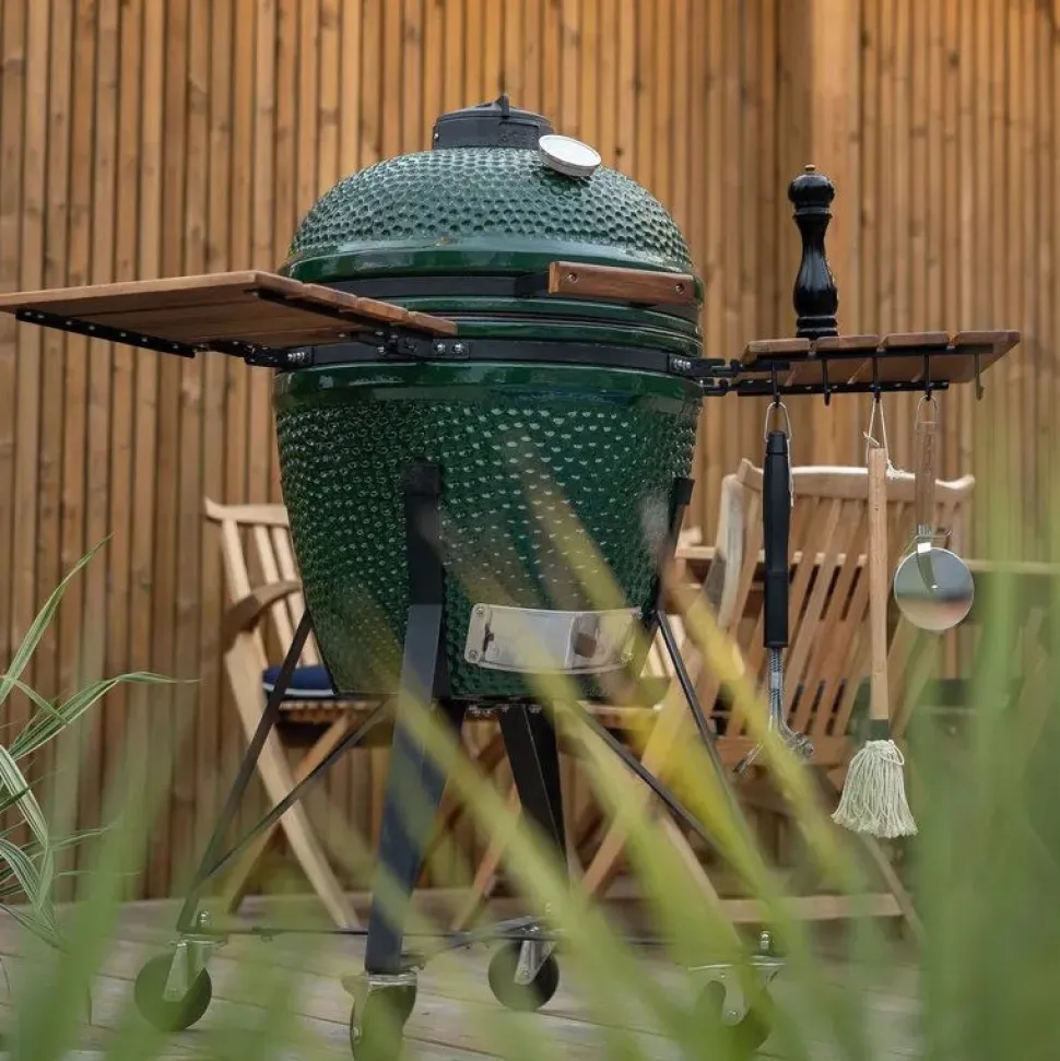Hiiligrilli Kamado Sumo Midi 21", vihreä