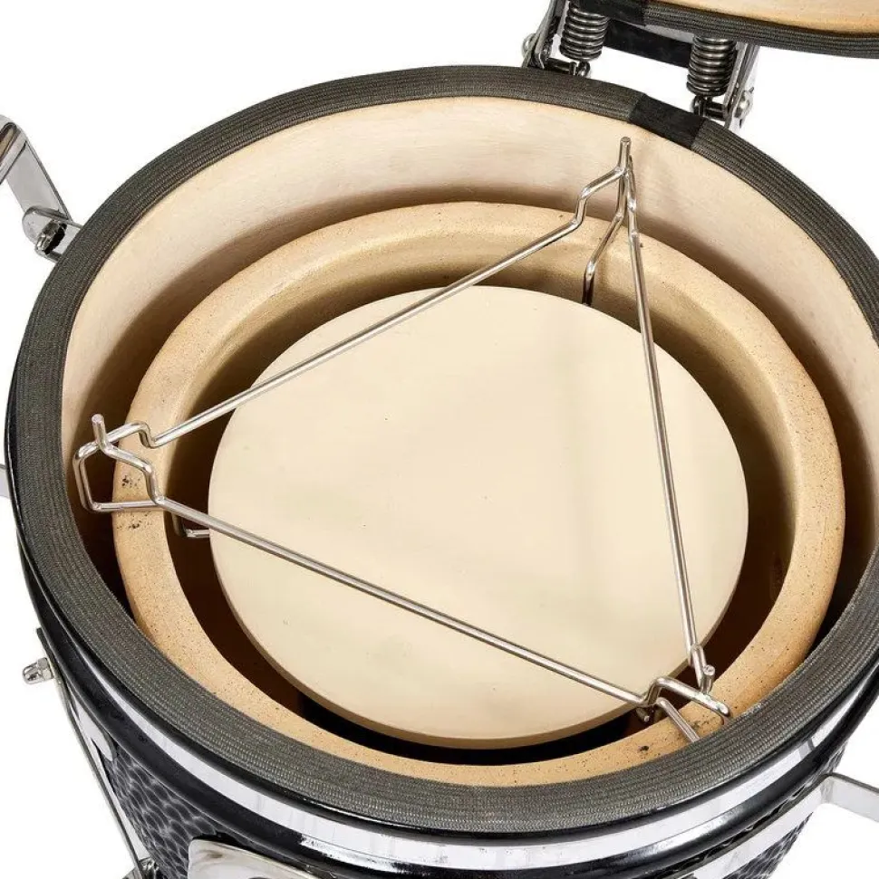 Hiiligrilli Kamado Sumo Signature Junior 15", musta