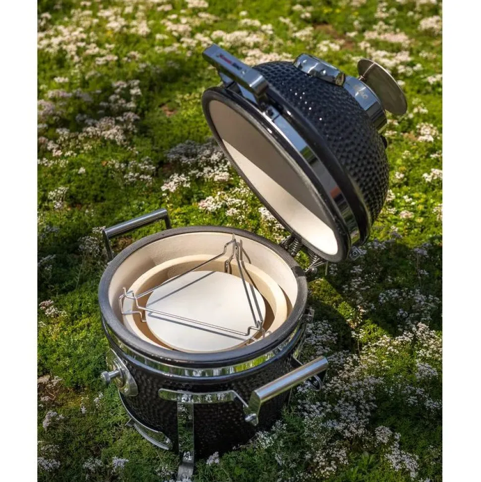 Hiiligrilli Kamado Sumo Signature Junior 15", musta