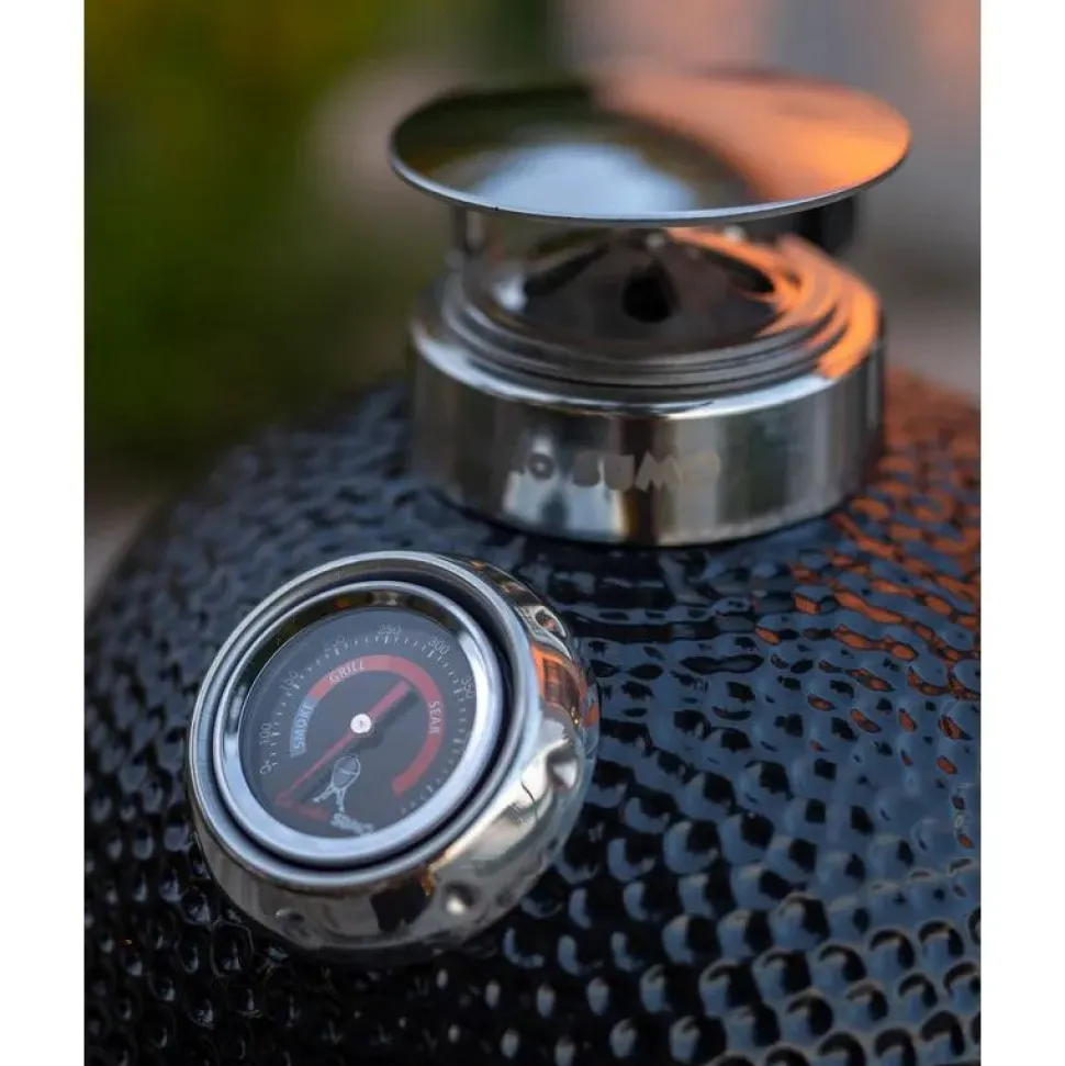 Hiiligrilli Kamado Sumo Signature Junior 15", musta