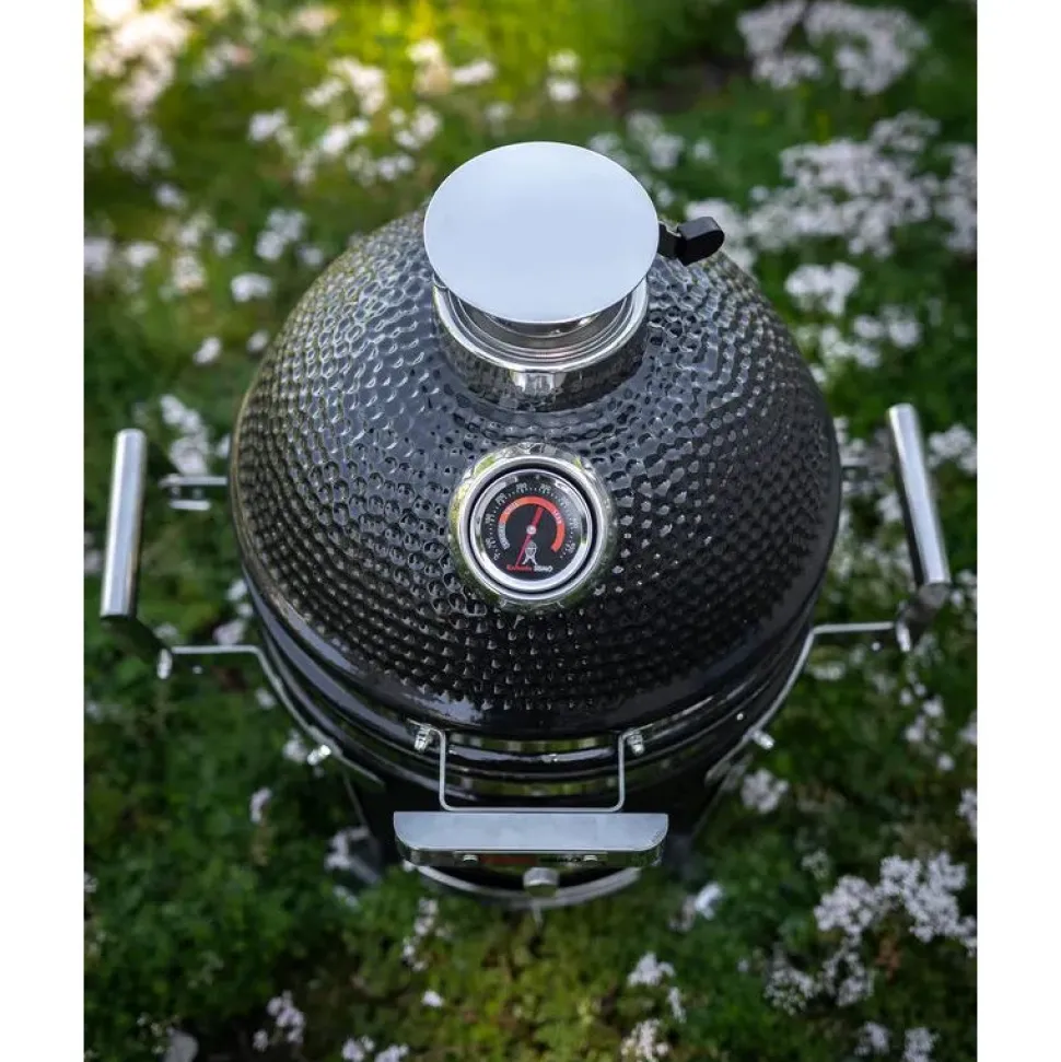 Hiiligrilli Kamado Sumo Signature Junior 15", musta