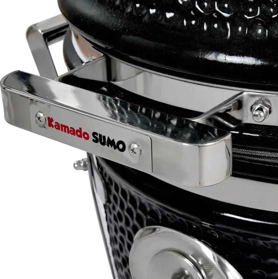 Hiiligrilli Kamado Sumo Signature Junior 15", musta