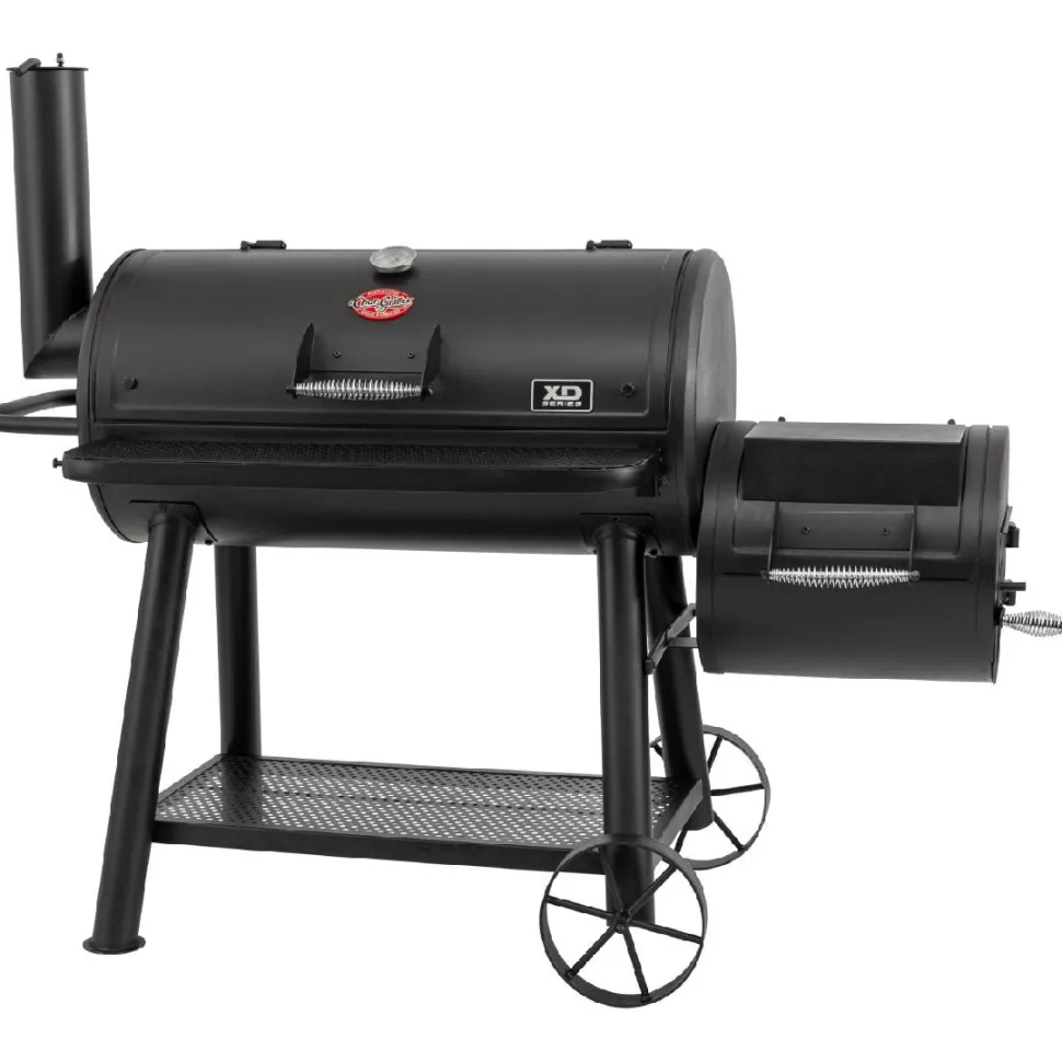 Hiiligrilli/savustingrilli Char-Griller Grand Champ Offset Smoker
