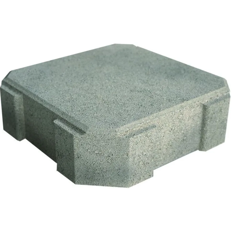 Hulelaatta HB-Betoni 258x258x80 mm harmaa 96 kpl/lava