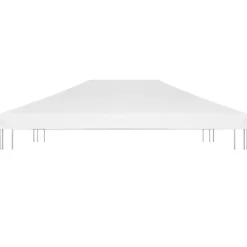 Huvimajan katto 270 g /m² 4x3 m valkoinen (12083)