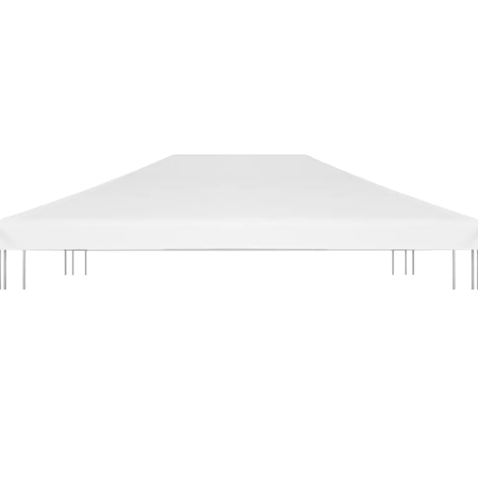 Huvimajan katto 270 g /m² 4x3 m valkoinen (12083)
