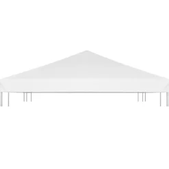 Huvimajan katto 270 g /m² 4x3 m valkoinen (12083)