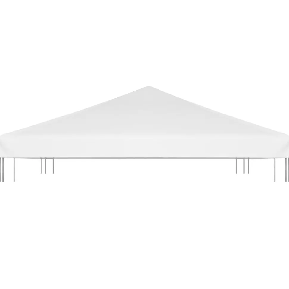 Huvimajan katto 270 g /m² 4x3 m valkoinen (12083)