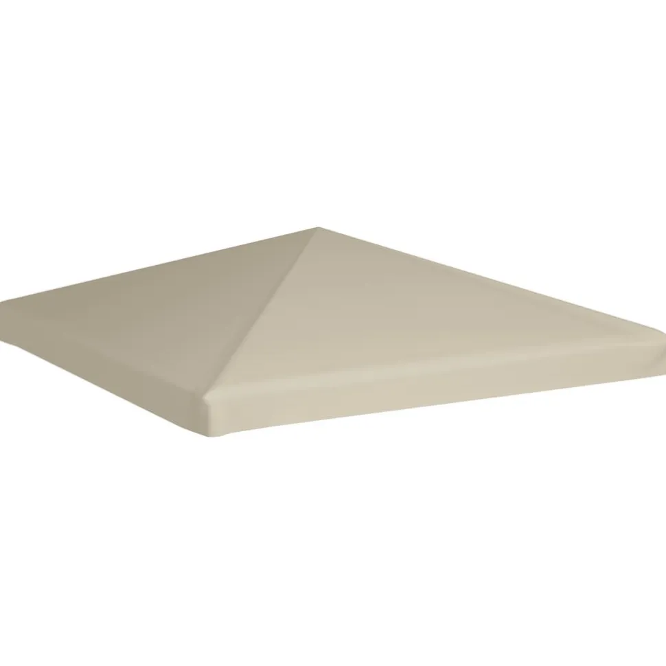 Huvimajan katto 310 g/m² 3x3 m beige