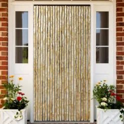 Hyönteisverho beige 100x220 cm chenille
