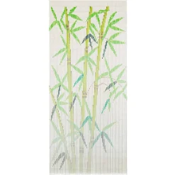 Hyönteisverho oveen bambua 90x200 cm, eri kuvioita