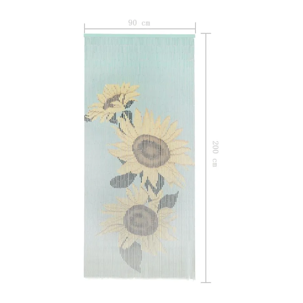 Hyönteisverho oveen bambua 90x200 cm, eri kuvioita