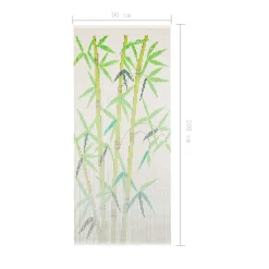 Hyönteisverho oveen bambua 90x200 cm, eri kuvioita