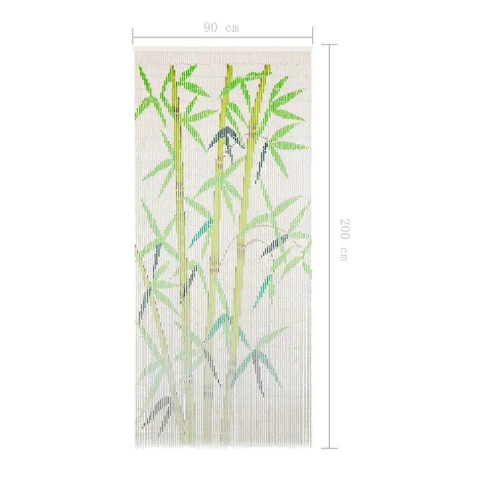 Hyönteisverho oveen bambua 90x200 cm, eri kuvioita
