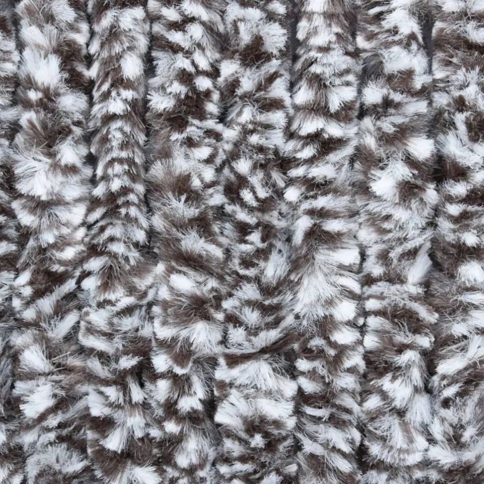 Hyönteisverho ruskea ja beige 56x200 cm chenille