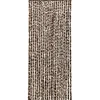 Hyönteisverho ruskea ja valkoinen 56x185 cm chenille