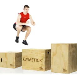Hyppyboksi Gymstick Wooden Plyobox