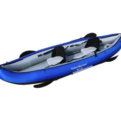 Ilmatäytteinen kanootti Solar Marine Pro 2 henkilöä
