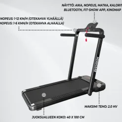 2-in-1 Kävely-juoksumatto Nordcore Core 2200