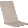 Istuin-selkänojapehmuste Home4You OHIO vedenpitävä, 50x120x2,5 cm beige