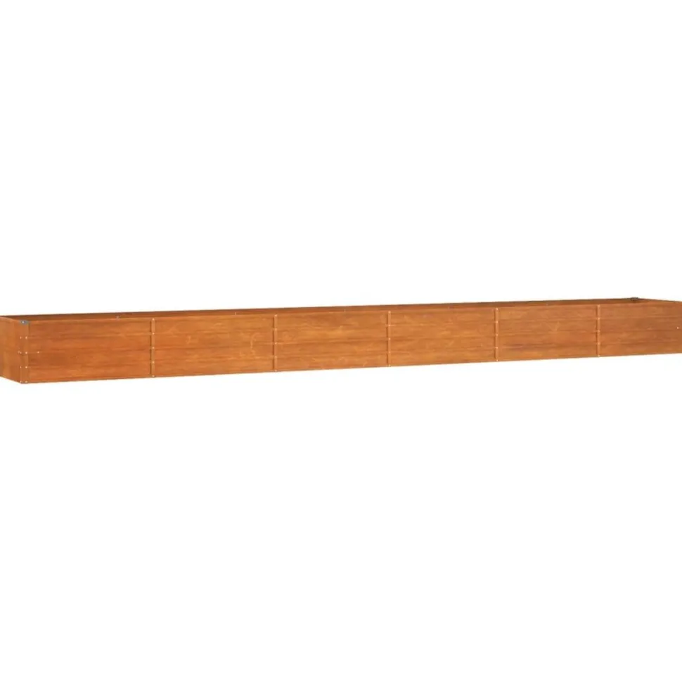 Istutuslaatikko Ruoste, corten-teräs, eri kokoja
