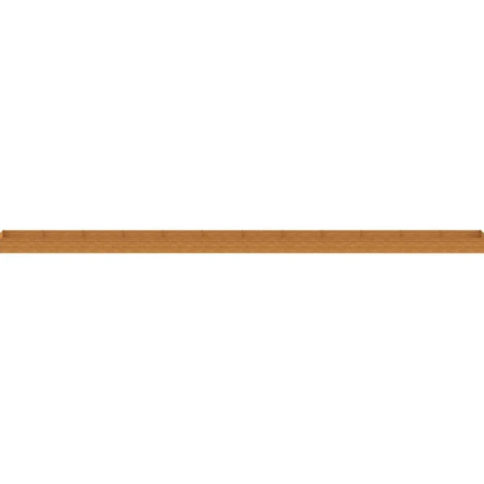 Istutuslaatikko 1150x100x36 cm corten-teräs