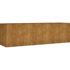 Istutuslaatikko 280x80x80 cm corten-teräs