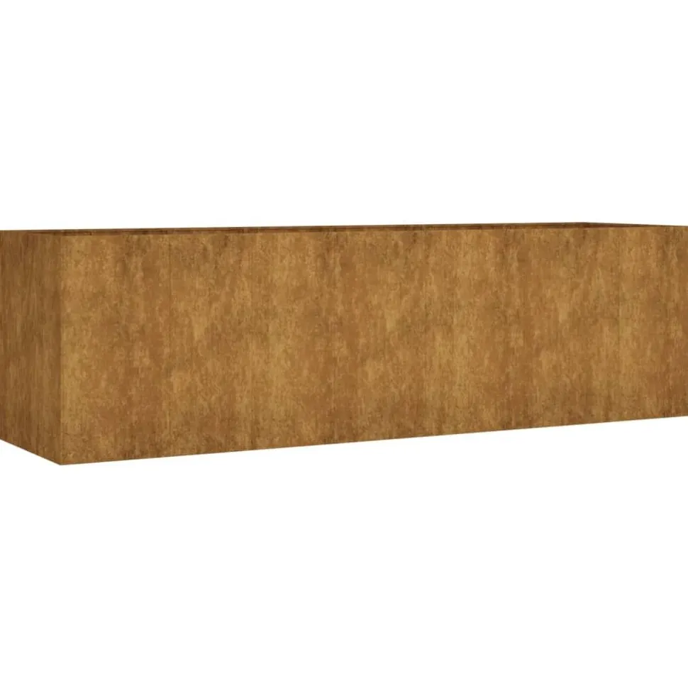 Istutuslaatikko 280x80x80 cm corten-teräs