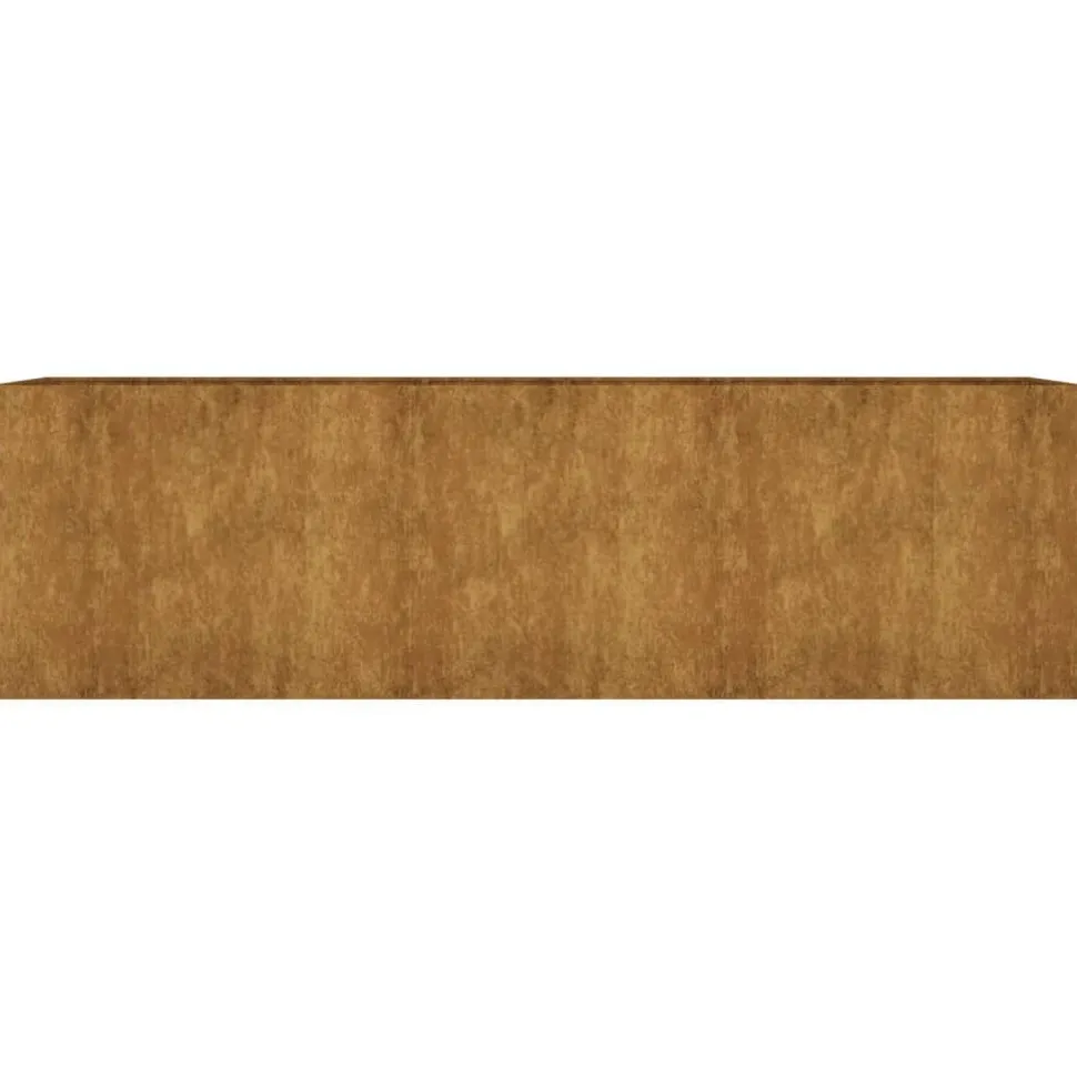 Istutuslaatikko 280x80x80 cm corten-teräs