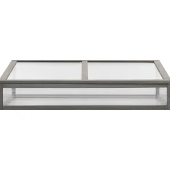 Jalallinen kasvihuoneellinen istutuslaatikko 110x54x120cm kuusi
