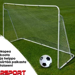 Jalkapallomaali ProSport Real 240x150cm, 2kpl